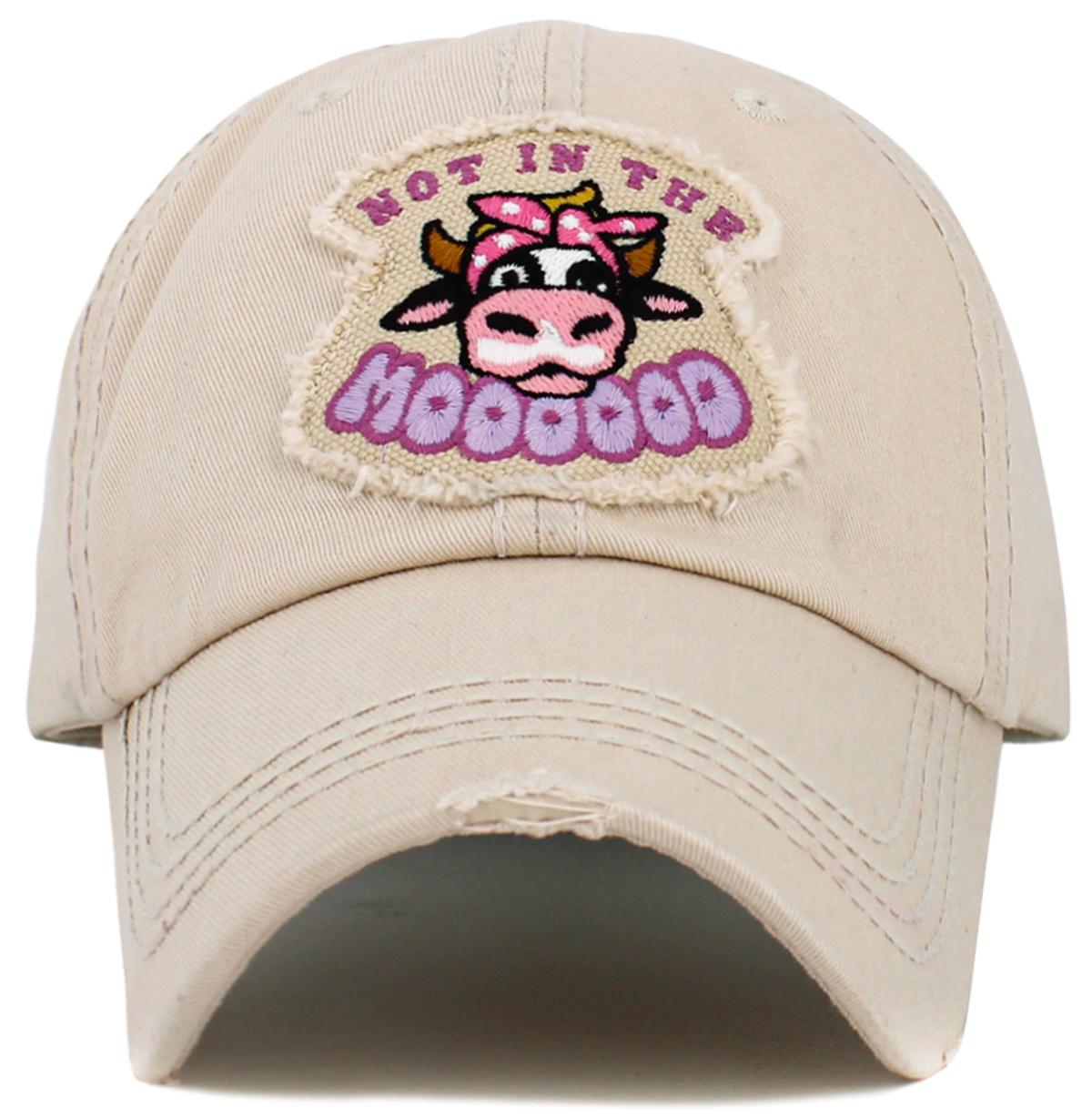 ●MILLO ARCHIVE● Spread Scroll Damage Ball Cap Vintage Purp MANURE HAPPENS Vintage Baseball Cap-KBV-1530 - HANA WHOLESALE